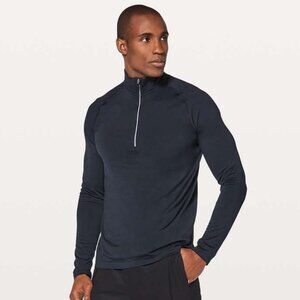 Lululemon Men's Metal Vent Tech 1/2 Zip - Navy